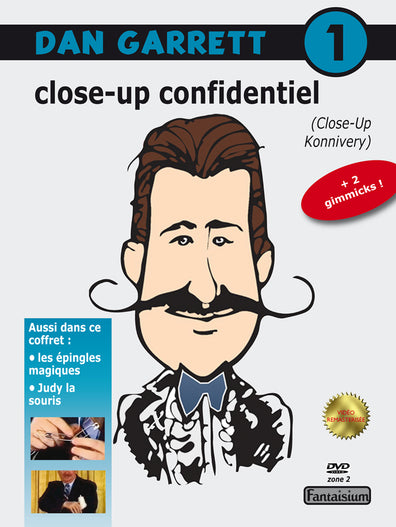 DVD Dan Garett Close-up confidentiel